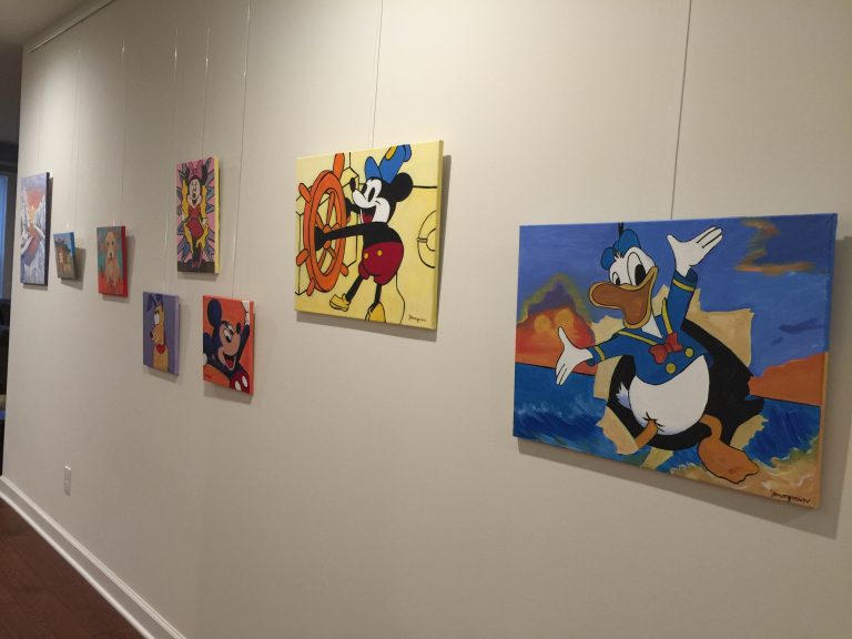 집안에 갤러리를 마련하다