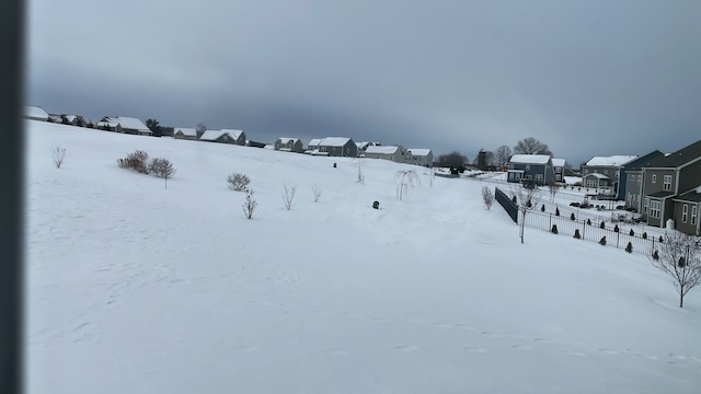 지난 2주 동안의 추위와 눈